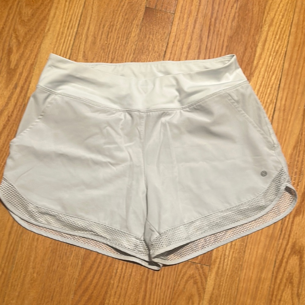 Women's Light Gray Shorts